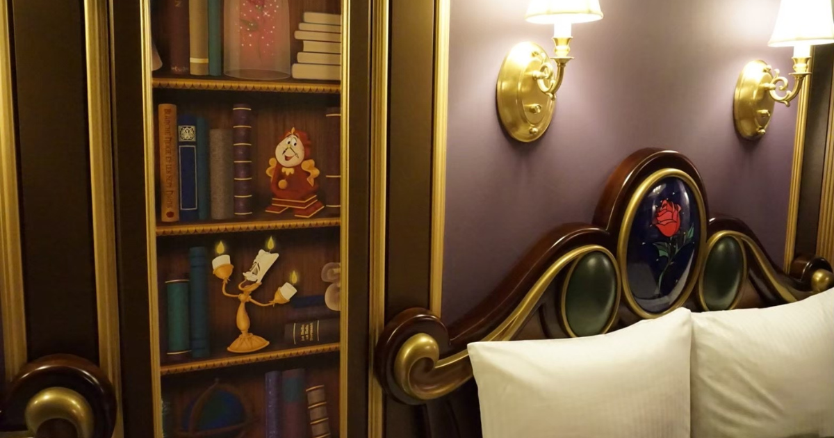 ランドホテル美女と野獣ルームベッド