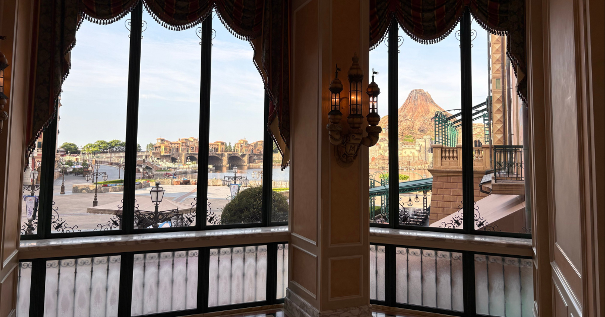 ミラコスタ開園前景色