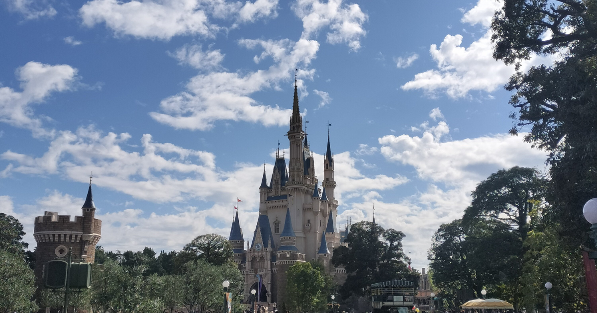 シンデレラ城昼