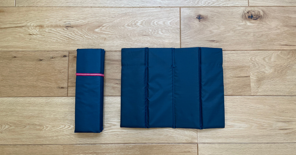 折りたたみクッション