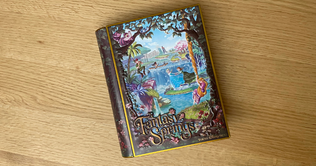 ファンタジースプリングスチョコレート缶