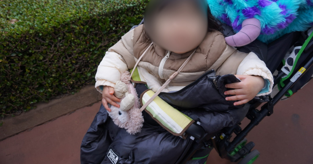 ダウン地防寒ケープ 