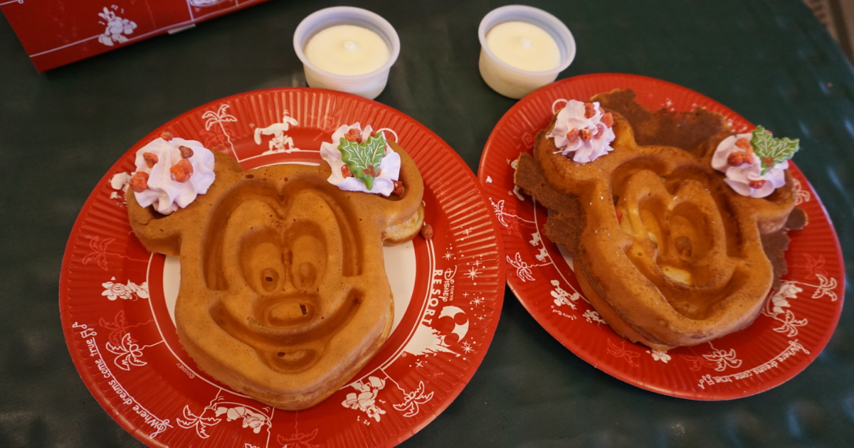 ミッキーワッフル