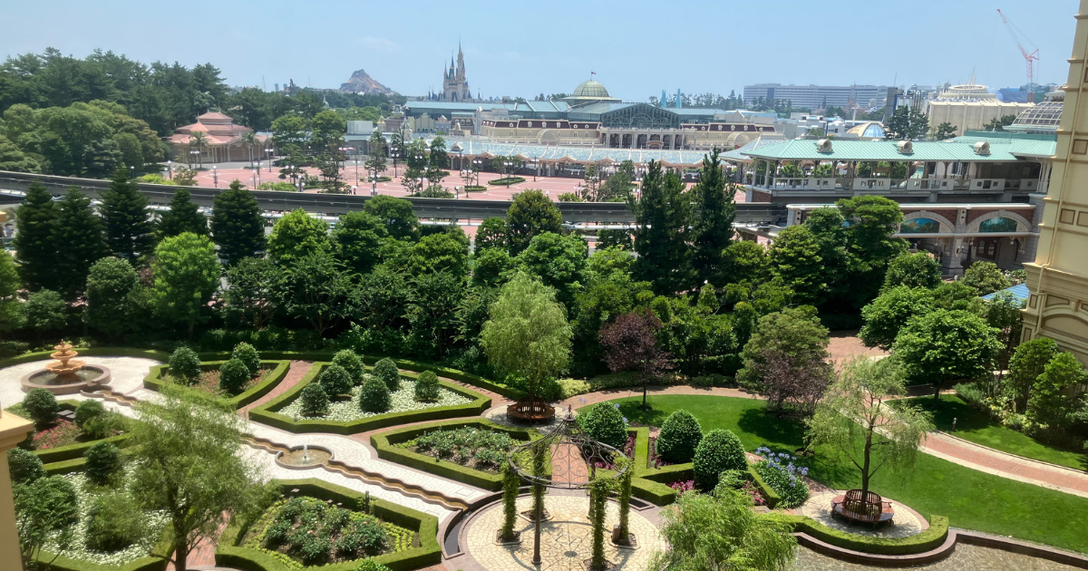 ランドホテルパークビュー中庭