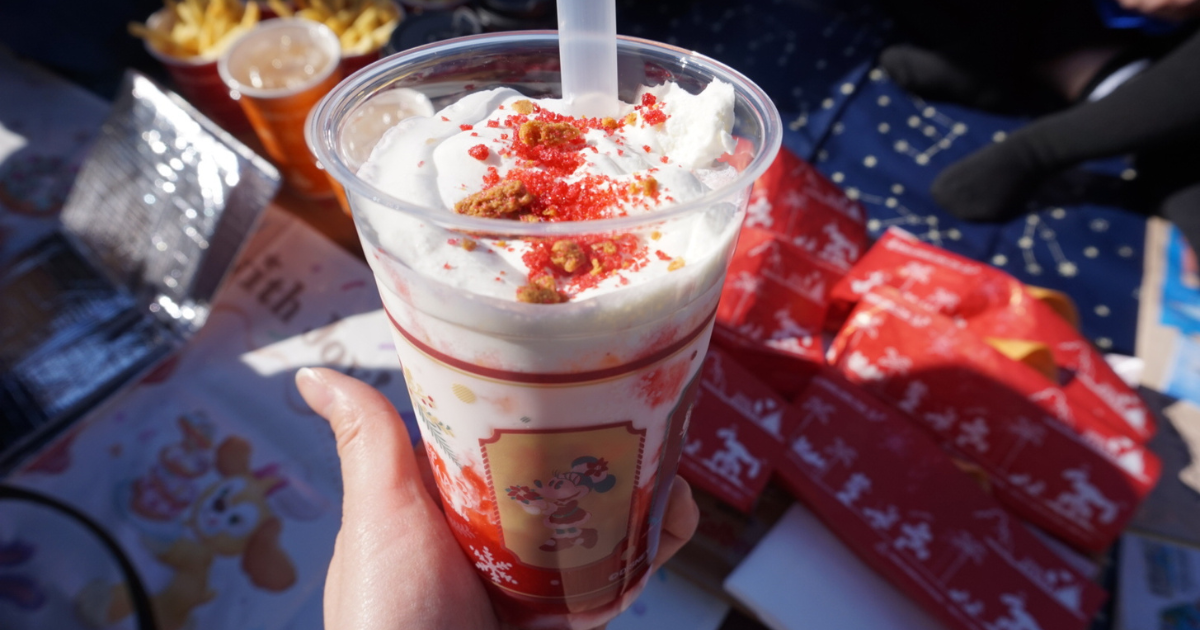 苺ミルクドリンク